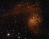 ic 405 Flaming Star Nebula
